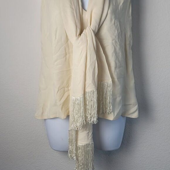 CAROLINA HERRERA Silk Scarf Top - Picture 2 of 10